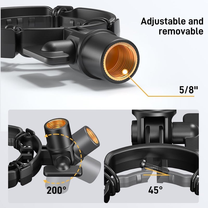 Maono PD200X/PD200XS Shock Mount - Professional Custom Microphone Mounts Reduces Vibration Noise, Removable Shock Mount for Microphones with a Diameter of about 56mm/2.2 Inches - Image 5